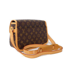 Louis Vuitton Brown Bag Sologne Shoulder Monogram Leather
